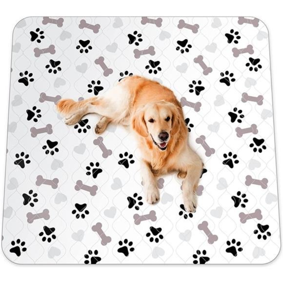 Pee Pads for Dogs, Machine Washable Reusable Puppy Pads (Pack of 2, 34x36) - Picture 3 of 6